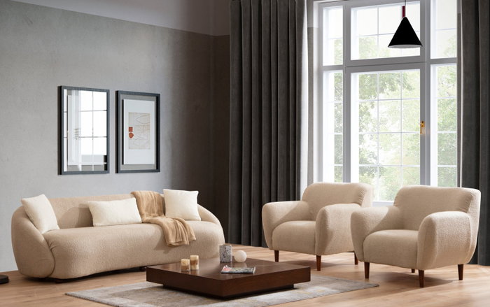 Atelier Del Sofa Napoli Sofá de 3 plazas Capuchino Atelier Del Sofa Napoli Sofá de 3 plazas Capuchino
